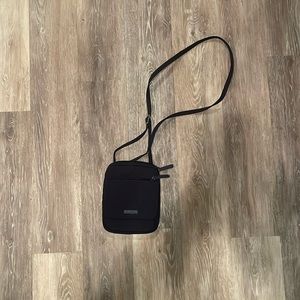 Vera Bradley navy blue cross body bag